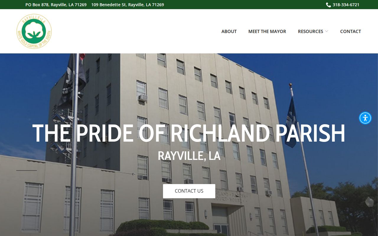 Official Town of Rayville website